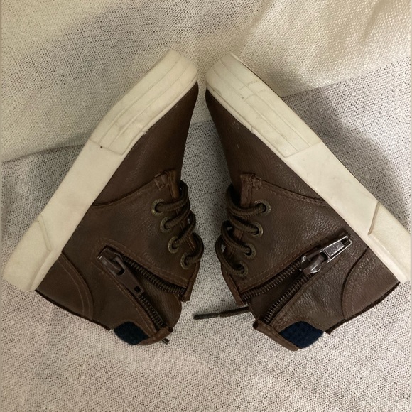 Toddlers NAUTICA High Top Sneakers / Booties Size 5T EUC - Picture 7 of 7